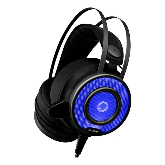 Fone De Ouvido E Microfone Headset Gamer Gamemax G200 Rgb Cor Preto