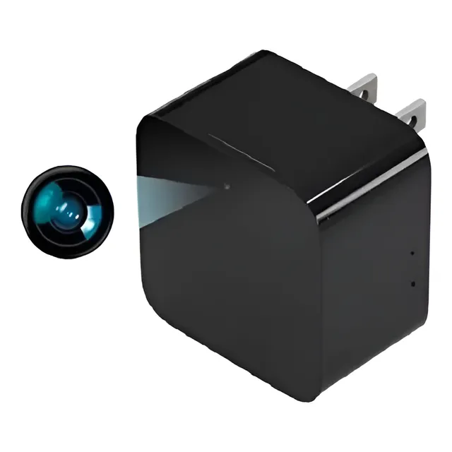 Cámara Cargador D Pared Espia Wifi Full Hd Video Tiempo Real