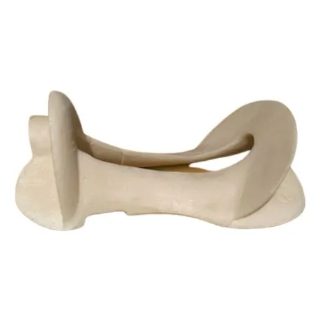 Silla Fuste Blanca Pelada Para Caballos