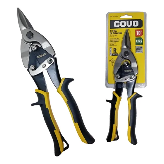 Tijera Hojalatería Covo 10 PuLG Corte Recto (envio Gratis)