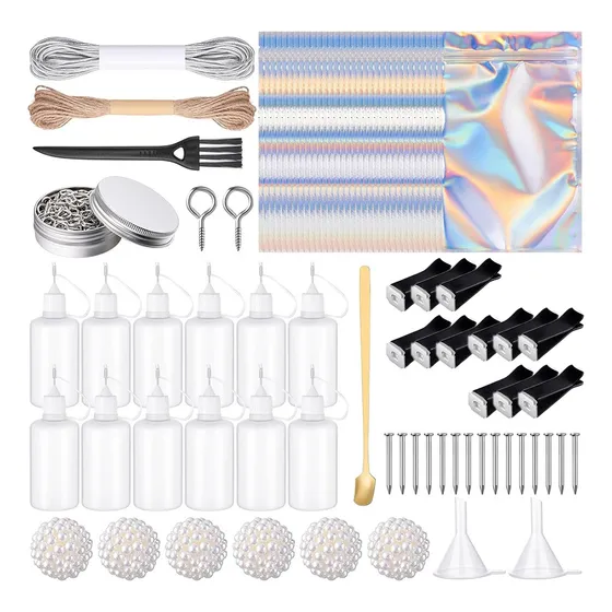 Kit Automotriz Con 12 Clips Cuadrados De Ventilación Para Ca