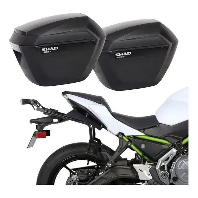 Alforjas Sh23 Y Herraje 3p Shad Kawasaki Ninja 650 17-19