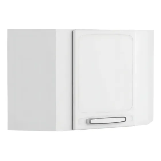 Mueble Superior Esquinero Evidence Blanco