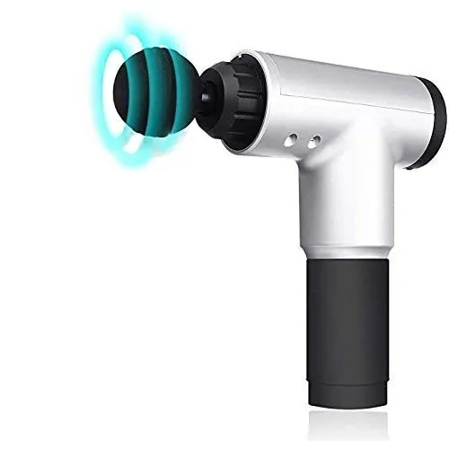 Pistola Masajeadora Fisioterapia Profesional Recargable 