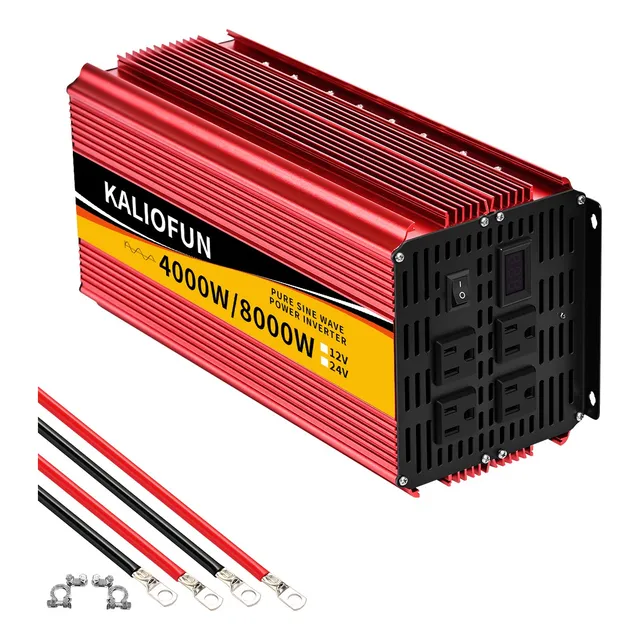 Inversor De Corriente 12v 8000w 110v Onda Senoidal Pura