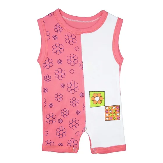 Braga Enterizo Para Bebe Niña Sin Mangas Creaciones J D