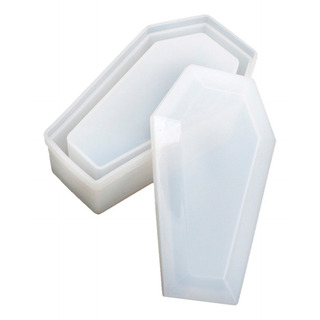 Wpd De Resina De Cristal De Caja De Almacenamiento De Ataúd Wpd De Resina De Cristal De Caja De Almacenamiento De Ataúd