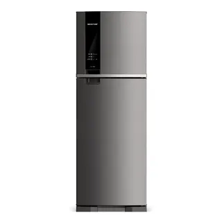 Geladeira Brastemp Frost Free Duplex 375 Litros Cor Inox Com Geladeira Brastemp Frost Free Duplex 375 Litros Cor Inox Com