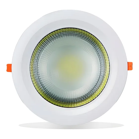 Spot Luminária Redondo Embutir Led Cob 20w Branco Quente