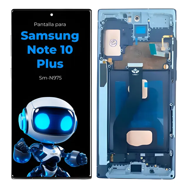 Pantalla Lcd Para Samsung Note 10 Plus Incell Marco No Curva