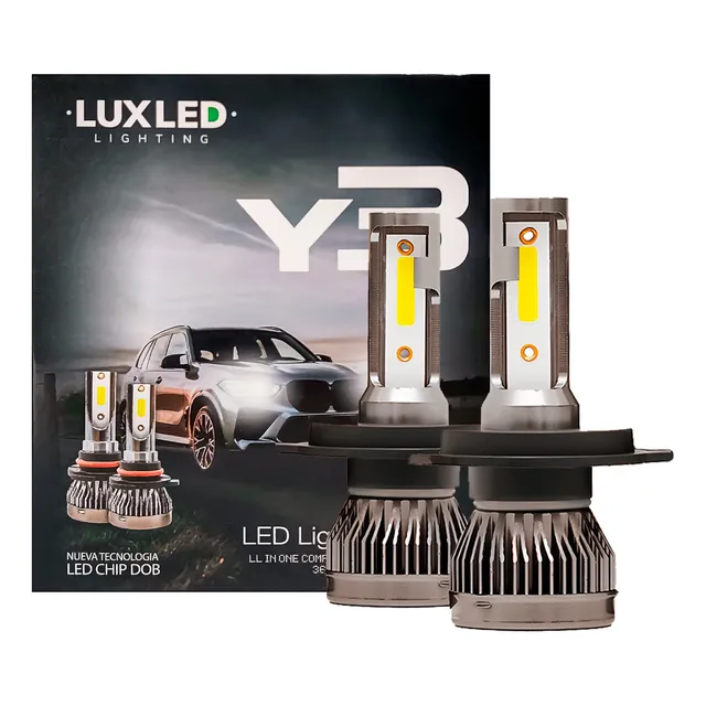Kit Ampolleta Led Y3 H1 H3 H4 H7 H11 H27 9005 9006 22.000lm