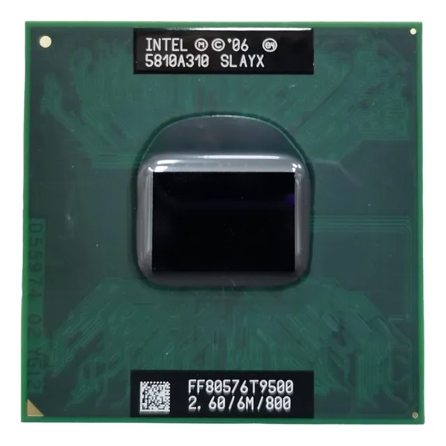 Procesador Core 2 Duo T9500 800 Mhz, 2,6 Ghz Y 6 Mb Con Cpu