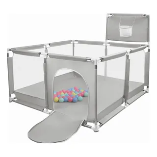 Cercado Chiqueirinho Playpen Infantil Criança BebĂȘ C/ Cesta Cercado Chiqueirinho Playpen Infantil Criança BebĂȘ C/ Cesta