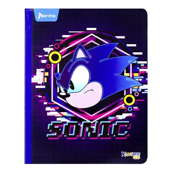 Cuaderno Libreta Norma Sonic 100 Hojas