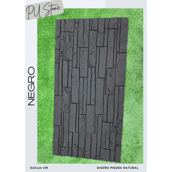 Pu Stone Pvc Laminas Para Pared Decorativas