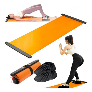 Plataforma Deslizamento Slide Board Com Sapatilha ExercĂcios Plataforma Deslizamento Slide Board Com Sapatilha ExercĂcios