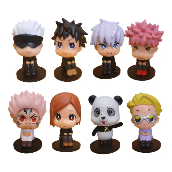 Figura Gashapon Jujutsu Kaisen Sentados Varios Personajes