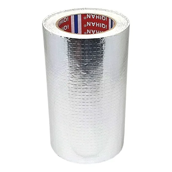 Rollo De Butilo En Cinta De Aluminio, 5 Mts X 20 Cm X 1 Mm