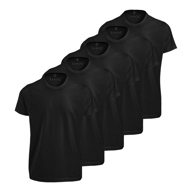 Kit 5 Camisetas Masculinas Slim Fit Básicas Algodão Premium Kit 5 Camisetas Masculinas Slim Fit Básicas Algodão Premium
