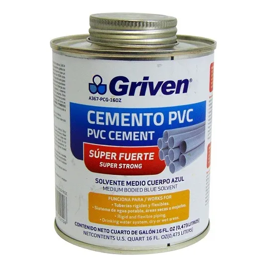 Pegamento Pvc 16oz A/f C/aplicador Griven