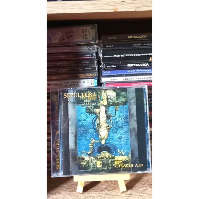 Sepultura Chaos A.d.edición Especial Con 4 Bonus Tracks
