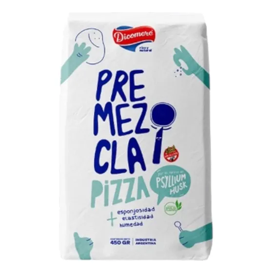 Premezcla Para Pizza Con Psylium Husk Dicomere Sin Tacc