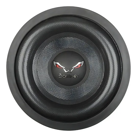 Alto Falante Bomber Bicho Papão 1200w 12 Pol 4+4 Ohms Cor Preto