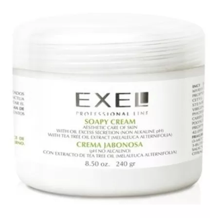 Exel Crema Jabonosa - Pieles Acneicas X 240 G