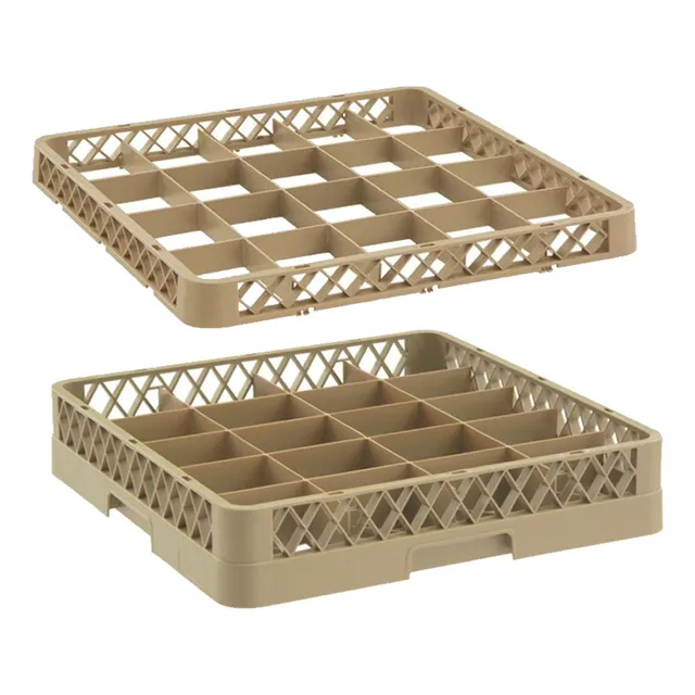 Canasto Cesta Lavavajillas Divisiones Vasos Copas + Extensor