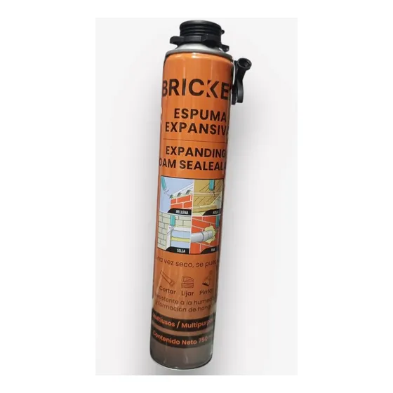 Sellador Espuma Expansiva De Poliuretano 750ml Brickell