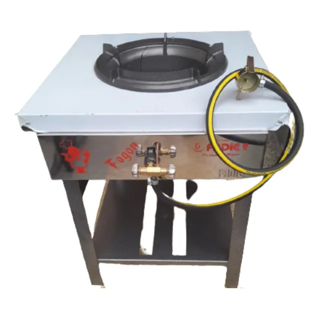 Cocina Fogon Chifera 1 Hornilla + Regulador Y Manguera Fadic