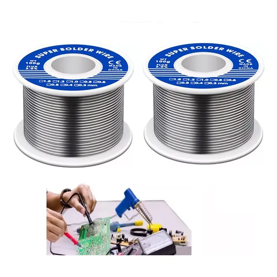 2 Pcs Soldadura De Aleación De Estaño/plomo Reparaciones
