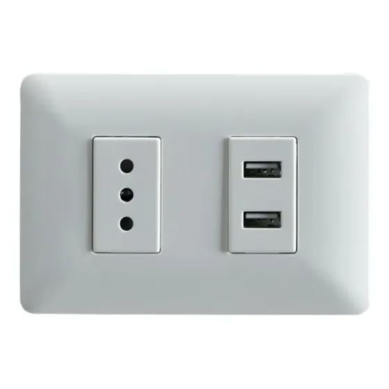 Tomacorriente Stanford Simple 10a 2 Tomas Usb 250v