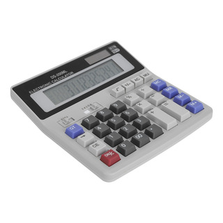 Calculadora Con Energía Solar, Pantalla Lcd Grande De 12 Díg Calculadora Con Energía Solar, Pantalla Lcd Grande De 12 Díg