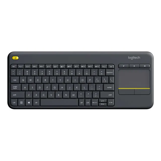 Teclado Inalámbrico Logitech K400 Plus negro