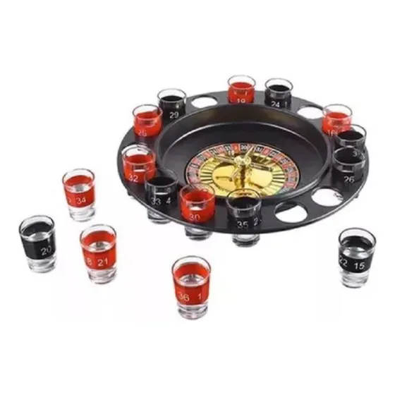 Ruleta De Tragos Shots Con Copas Jugar Casino O Penitencia