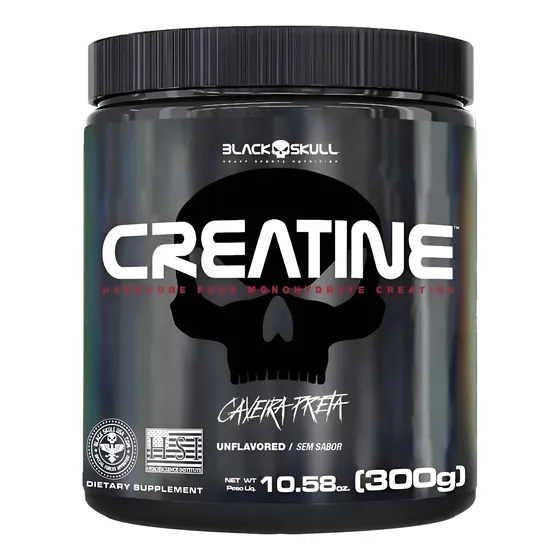 Creatina black skull 300g