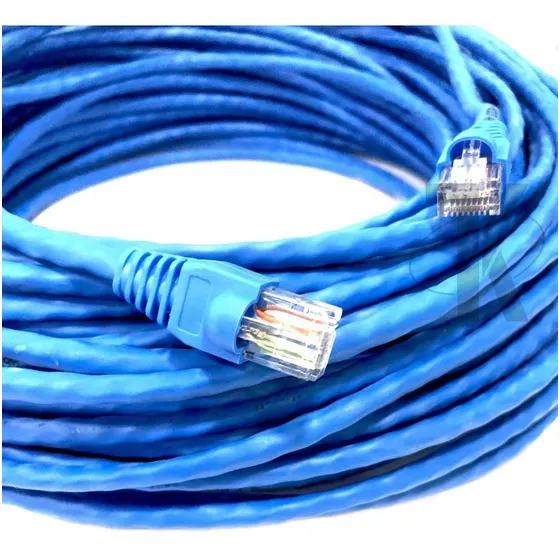 Cabo De Rede Internet Lan Utp Montado -- 50 Metros