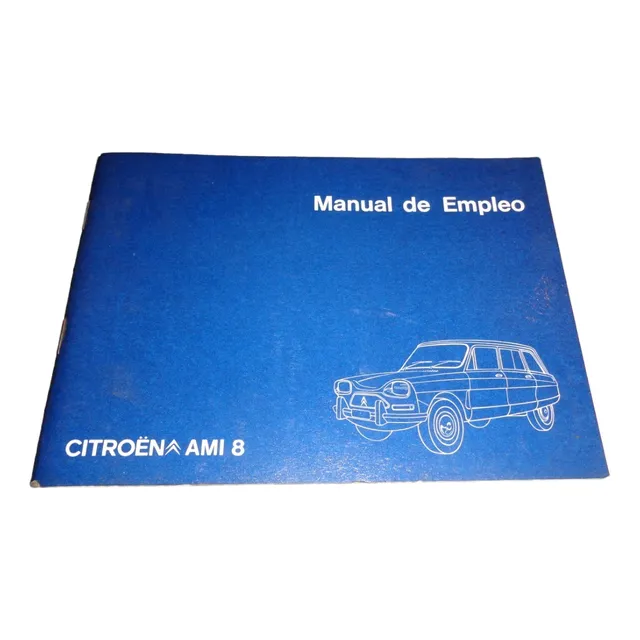 Citroen Ami 8 1979 Manual Original