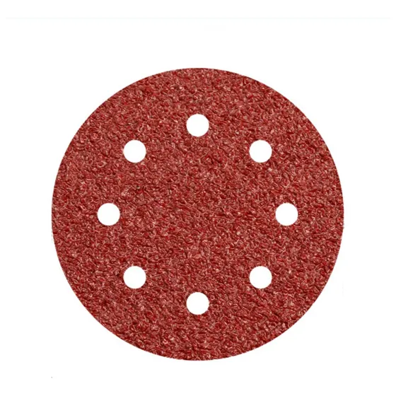 Lija Abrojo 125mm 10 Unid Redonda Roto Orbital Discos Abrojo