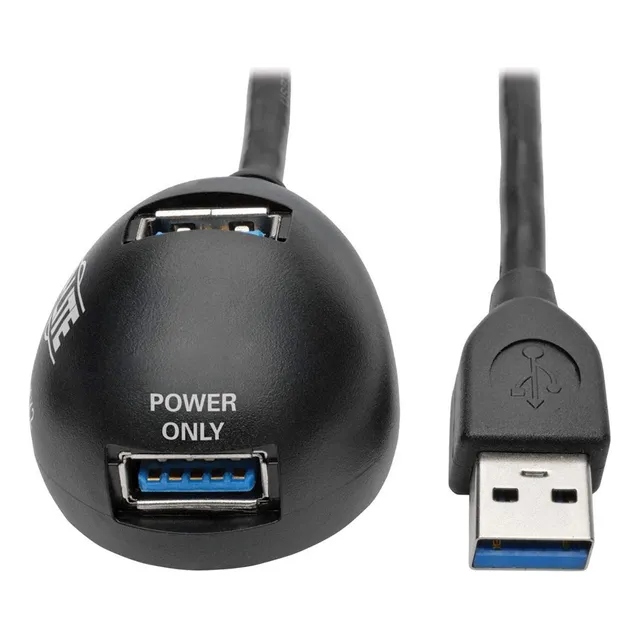 Tripp Lite Cable De Extensión Usb 3.0 Superspeed De 6 Pies. Color Negro