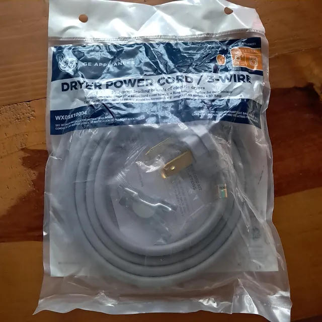 Cable Para Secadora Eléctrica 3 Y 4 Hilos 40amp. Original Ge