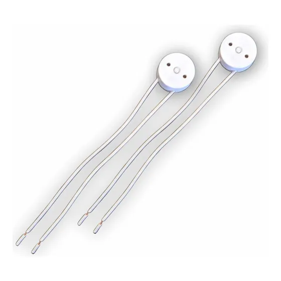 Soquete Para Lampada Tubular T8 T10 - Kit 2 Pecas