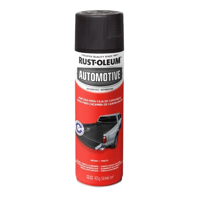 Pintura Caja De Camioneta Pick Up 425g Negro Mate Rust Oleum
