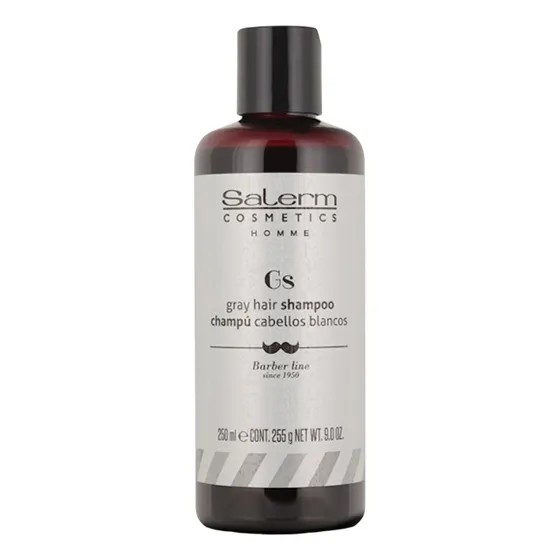 Shampoo Homem Para Cabelos Brancos 250ml - Salerm Cosmétics 