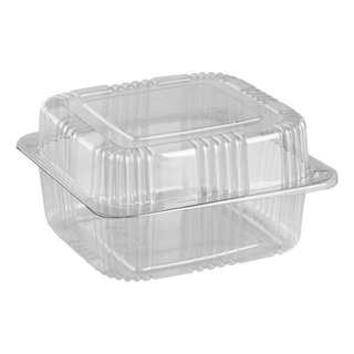 Contenedor Con Botón Para Alimentos Pet 14x14.6x8 Cm 10 Pzs Contenedor Con Botón Para Alimentos Pet 14x14.6x8 Cm 10 Pzs