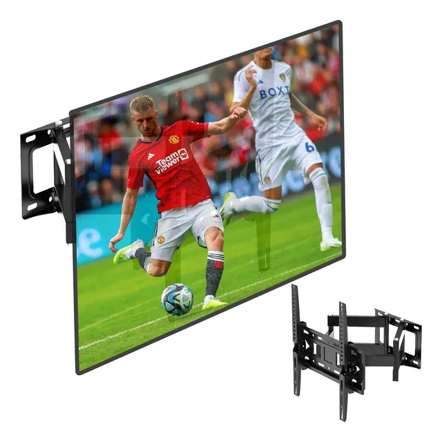 Soporte Tv 26-65 Pulgadas Inclinable Carga Máxima 40kg Negro