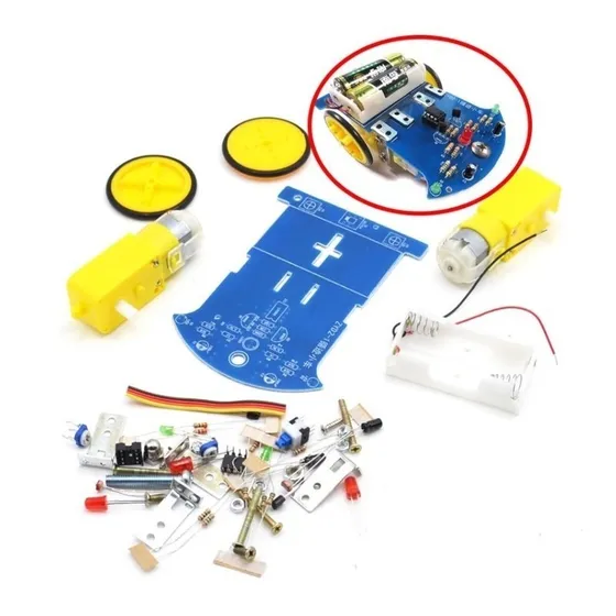 Kit Para Armar Robot Auto Rover D2-1 Kit Diy Seguidor Linea