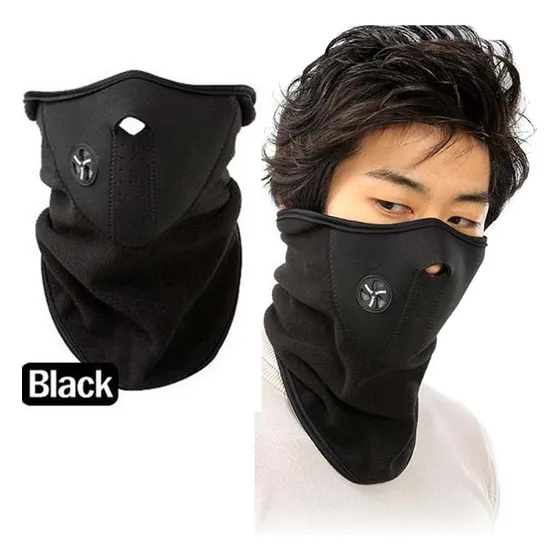 1 Bufanda/ Pescuezo Unisex Negro