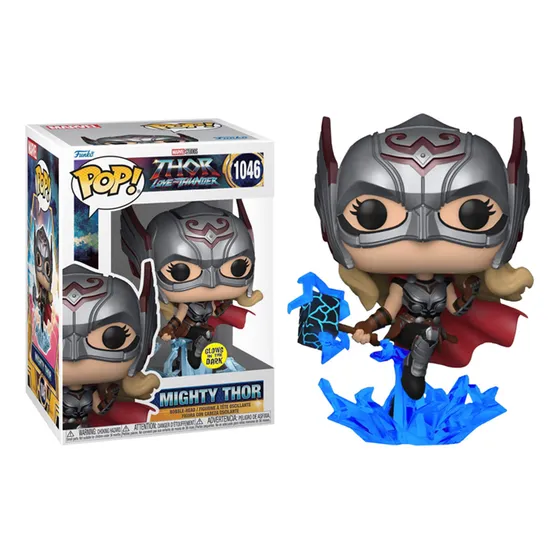 Funko Pop! Marvel: Thor Love And Thunder - Mighty Thor Glow #1046